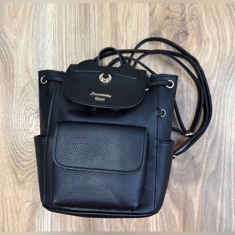 Samantha Vega x Sailor Moon Luna Mini Backpack Black Japan Limited Edition
